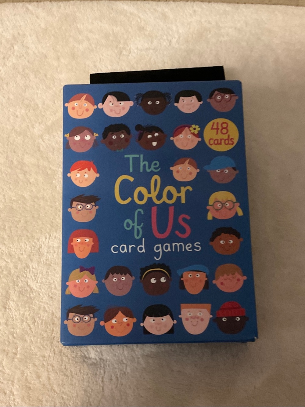 The Color of Us Card Games — Blue Educational Family Card Game